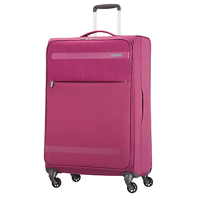 American Tourister Herolite Lifestyle 4-Spinner Wheel 74cm Suitcase Pomegranate American Tourister Herolite Lifestyle 4-Spinner Wheel 74cm Suitcase Pomegranate